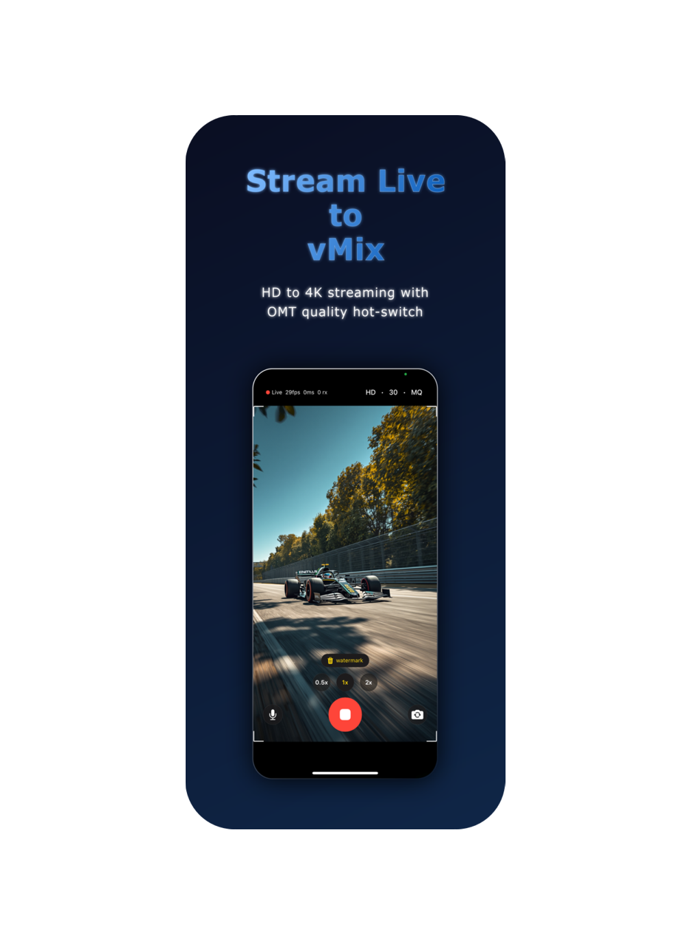 Vector page, showcasing a modern and minimalist design for a streaming application